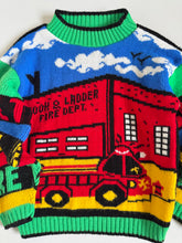 Load image into Gallery viewer, Vintage Hot Cashews Fire Truck Sweater 5/6 (110-115cm)
