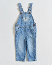 画像をギャラリービューアに読み込む, USED OshKosh B’gosh Heart Print and Pocket Overall Denim 2T (90cm)
