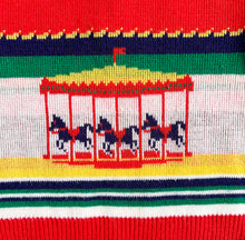 画像をギャラリービューアに読み込む, Vintage Merry Go Round Sweater 3T (Best Fits 2T) 85-90cm
