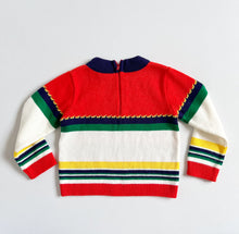 画像をギャラリービューアに読み込む, Vintage Merry Go Round Sweater 3T (Best Fits 2T) 85-90cm
