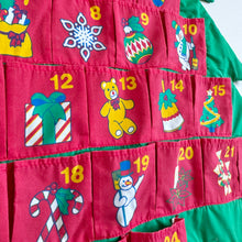 Load image into Gallery viewer, Vintage Avon 1995 Fabric Christmas Tree Advent Calendar
