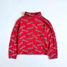 Load image into Gallery viewer, Vintage Class Club Santa Claus All Over Turtleneck Shirt 6 (110-120cm)
