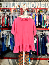 画像をギャラリービューアに読み込む, Vintage New Health-Tex Pink T-shirt Tunic Dress 6X (125cm)
