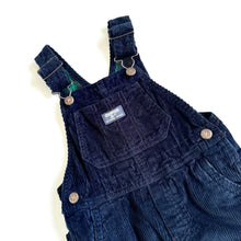 Load image into Gallery viewer, USED OshKosh B’goshNavy Blue Corduroy Overall 3T (95cm)
