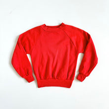 Load image into Gallery viewer, Vintage Red Plain Sweatshirt 5T (Best Fit 3/4T) 95-100cm
