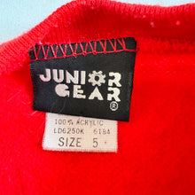 Load image into Gallery viewer, Vintage Red Plain Sweatshirt 5T (Best Fit 3/4T) 95-100cm
