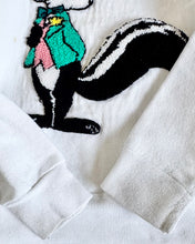 画像をギャラリービューアに読み込む, Vintage Pepe LePew “Stephan” Sweatshirt White 5T(110cm)
