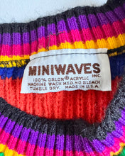 画像をギャラリービューアに読み込む, Vintage Striped Knit Vest 5T (110cm)
