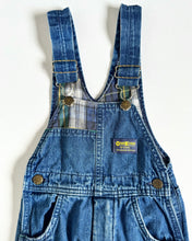 Load image into Gallery viewer, Vintage OshKosh Denim/Plaid Overall 6 (115-120cm)
