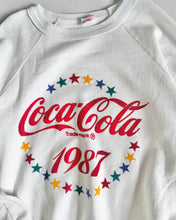画像をギャラリービューアに読み込む, Vintage 1987 Coca-Cola Sweatshirt Youth L (150cm)
