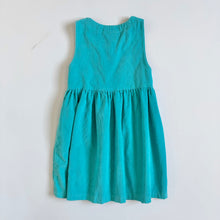 画像をギャラリービューアに読み込む, Vintage C.W.D Teal Corduroy Dress Size 4/5T (100-110cm)
