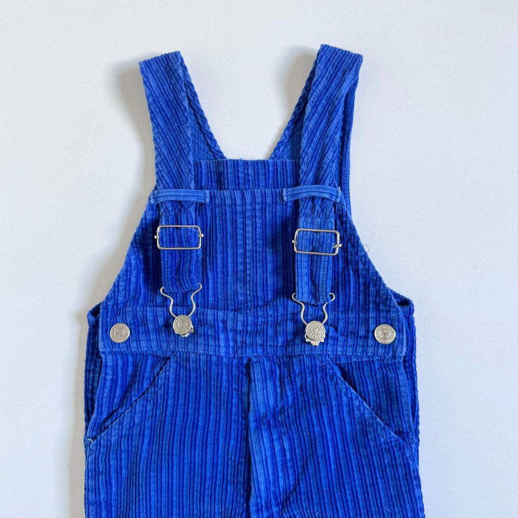 Vintage French Toast Corduroy Overall Blue 4/5T (100-105cm)