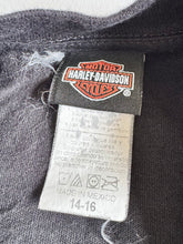 画像をギャラリービューアに読み込む, USED Harley Davidson Alaska T-shirt Kids 14/16 (150cm)
