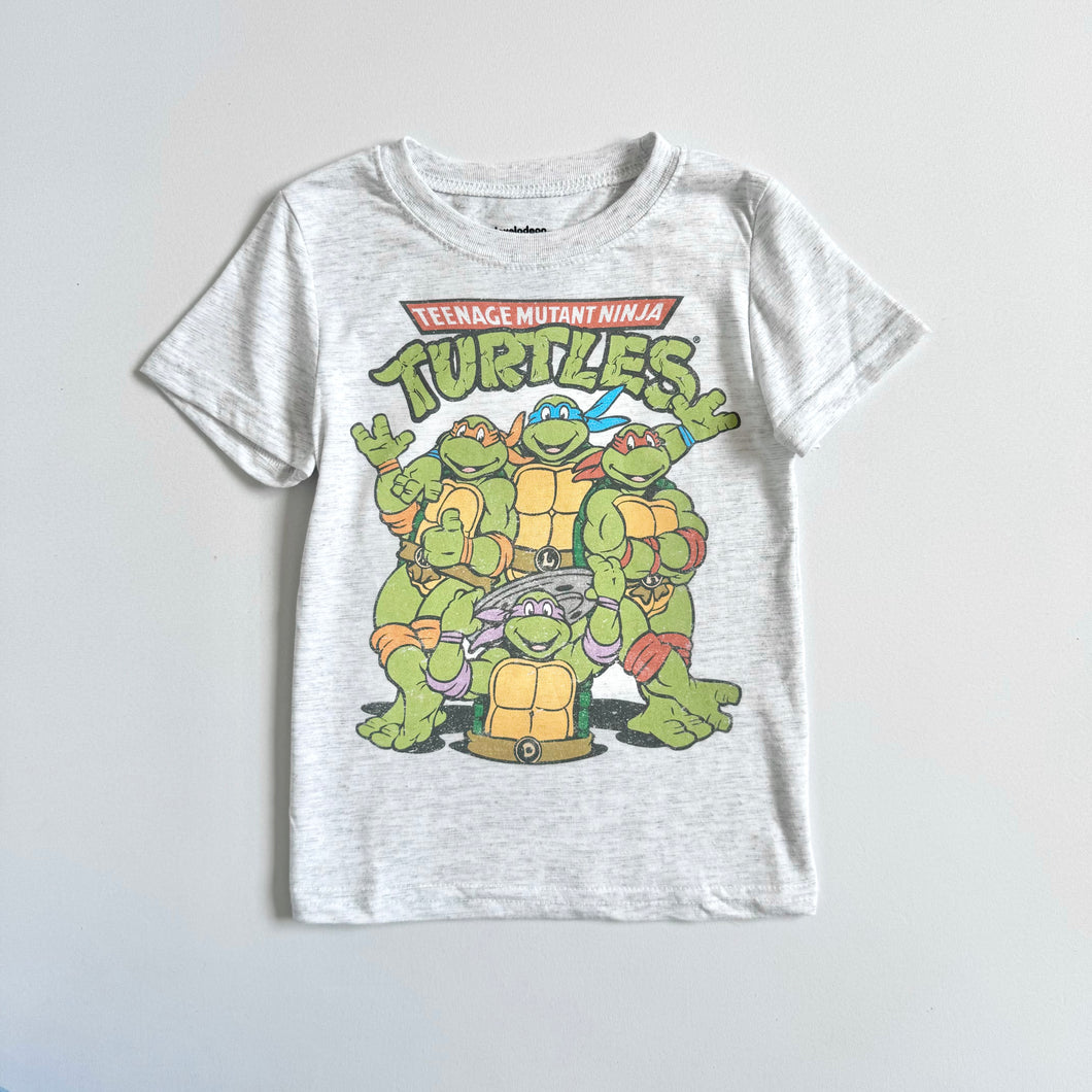 New Teenage Mutant Ninja Turtles T-Shirts Heather Gray