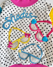 Load image into Gallery viewer, Vintage Sunglasses/Dots  Turtleneck Sweatshirt 4T (100cm)
