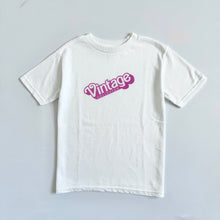 Load image into Gallery viewer, “Vintage” Barbie Font Graphic T-shirts 4T (100cm)
