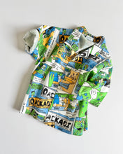 Load image into Gallery viewer, Vintage Comic AOP Shirt 3/4T (100cm)
