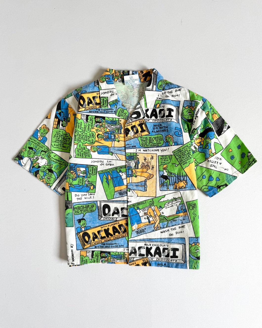 Vintage Comic AOP Shirt 3/4T (100cm)
