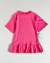 画像をギャラリービューアに読み込む, Vintage New Health-Tex Pink T-shirt Tunic Dress 6X (125cm)
