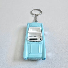 Load image into Gallery viewer, New HotWheels/Barbie Ken’s 1956 Corvette Blue Custom Keychain
