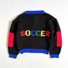 Load image into Gallery viewer, Vintage Soccer Front/Back Design Sweater 2T (90cm)
