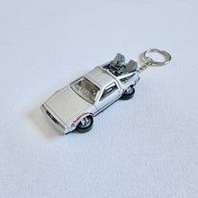 Load image into Gallery viewer, New HotWheels Back To The Future Time Machine Custom Keychain
