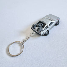 Load image into Gallery viewer, New HotWheels Back To The Future Time Machine Custom Keychain
