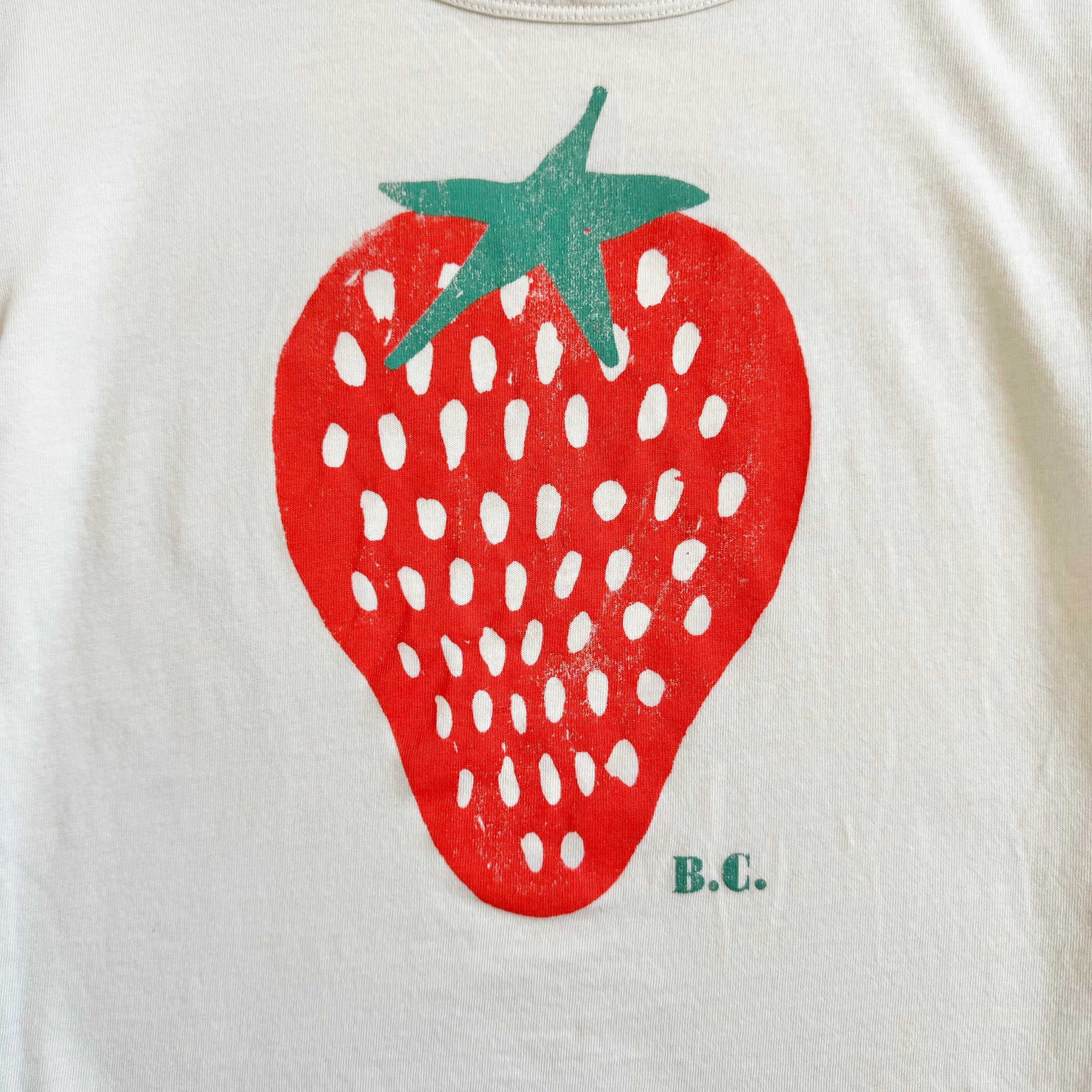 Used Bobo Choses Strawberry T-Shirt 2/3T (98cm)