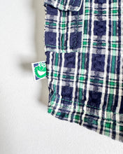 Load image into Gallery viewer, Vintage Sesame Street Elmo Seersucker Short Overall 3-6M (60-65cm)
