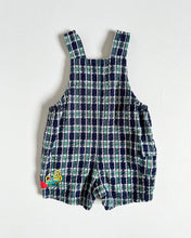 Load image into Gallery viewer, Vintage Sesame Street Elmo Seersucker Short Overall 3-6M (60-65cm)
