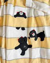 画像をギャラリービューアに読み込む, Vintage Yellow Striped×Bear Dress Kids 6 (120cm)
