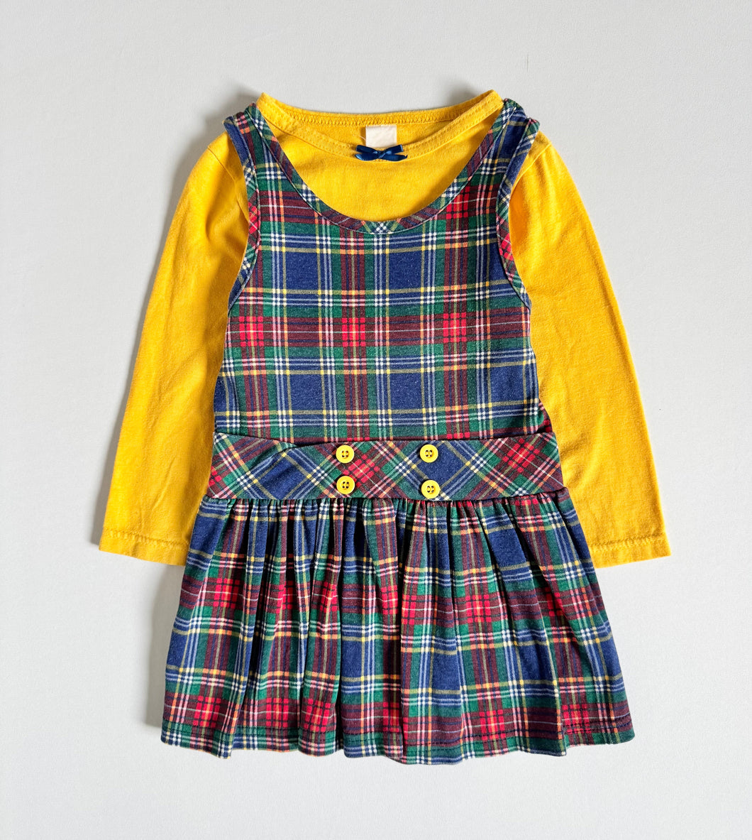 Vintage Health-Tex Plaids Dress Kids 6 (110-120cm)
