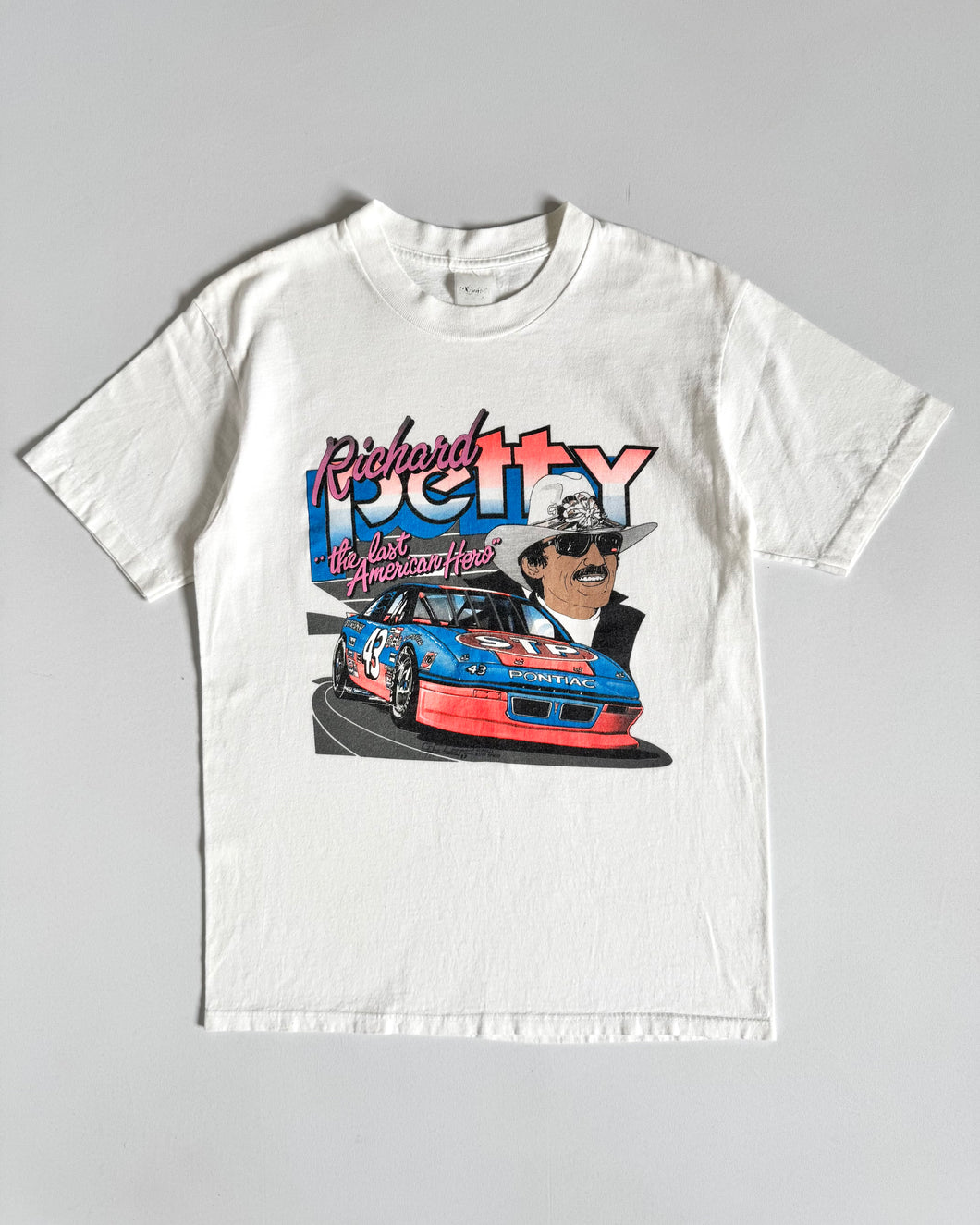 Vintage Richard Petty NASCAR Pontiac T-shirt Kids XL or Adult XS/S (160cm)