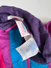 画像をギャラリービューアに読み込む, Vintage Purple Neon Nylon Jacket 5T (110cm)
