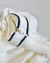Load image into Gallery viewer, Vintage Newman Marcus White/Navy Blue Knit Sweater 18-24M (80-85cm)
