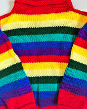 Load image into Gallery viewer, Vintage Handmade Striped Sweater Youth M/8 (130-135cm)
