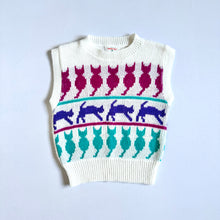 Load image into Gallery viewer, Vintage Health-Tex Kitten Knit Vest 6 (120cm)
