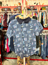 Load image into Gallery viewer, Vintage OshKosh B’gosh Sailing AOP Polo Shirt 3T (95cm)
