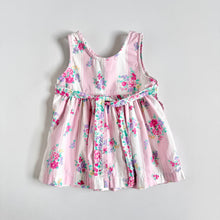 Load image into Gallery viewer, Vintage OshKosh B’gosh Floral×Striped Dress Pink 18M (75-80cm)
