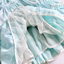 Load image into Gallery viewer, Vintage Kid’s Avenue Ruffle Dress Pastel Green Size 10 (130-140cm)
