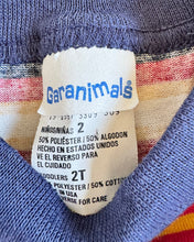 画像をギャラリービューアに読み込む, Vintage Garanimals Tools AOP Long Sleeve T-shirt 2T (90cm)

