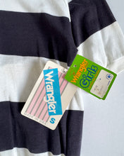 Load image into Gallery viewer, Vintage New Wrangler Black/White Striped Shirts Kids 10 (140-150cm)
