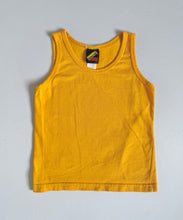 Load image into Gallery viewer, Vintage Orange Gold Plain Tank Top 4T (100cm)
