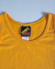 Load image into Gallery viewer, Vintage Orange Gold Plain Tank Top 4T (100cm)
