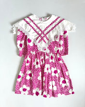Load image into Gallery viewer, Vintage Pink Floral Dress Kids 6 (120cm)
