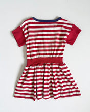 Load image into Gallery viewer, Vintage Buster Brown Anchor/Striped Dress 4T (100cm)
