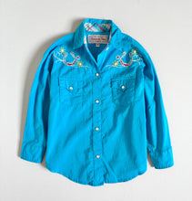 画像をギャラリービューアに読み込む, Vintage Horse Shoe Western Shirts Kids 6 (110-120cm)
