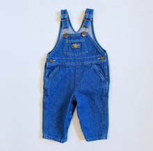 画像をギャラリービューアに読み込む, Vintage OshKosh B’gosh Denim Overalls 12M (70-75cm)
