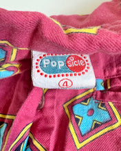 Load image into Gallery viewer, Vintage Pop Sicle Button Up Shirt 4T (100cm)
