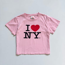 Load image into Gallery viewer, USED I LOVE NY Pink T-shirt 5T (110cm)
